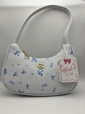 BOLSA BLUSH KISS BLANCO/CELESTE